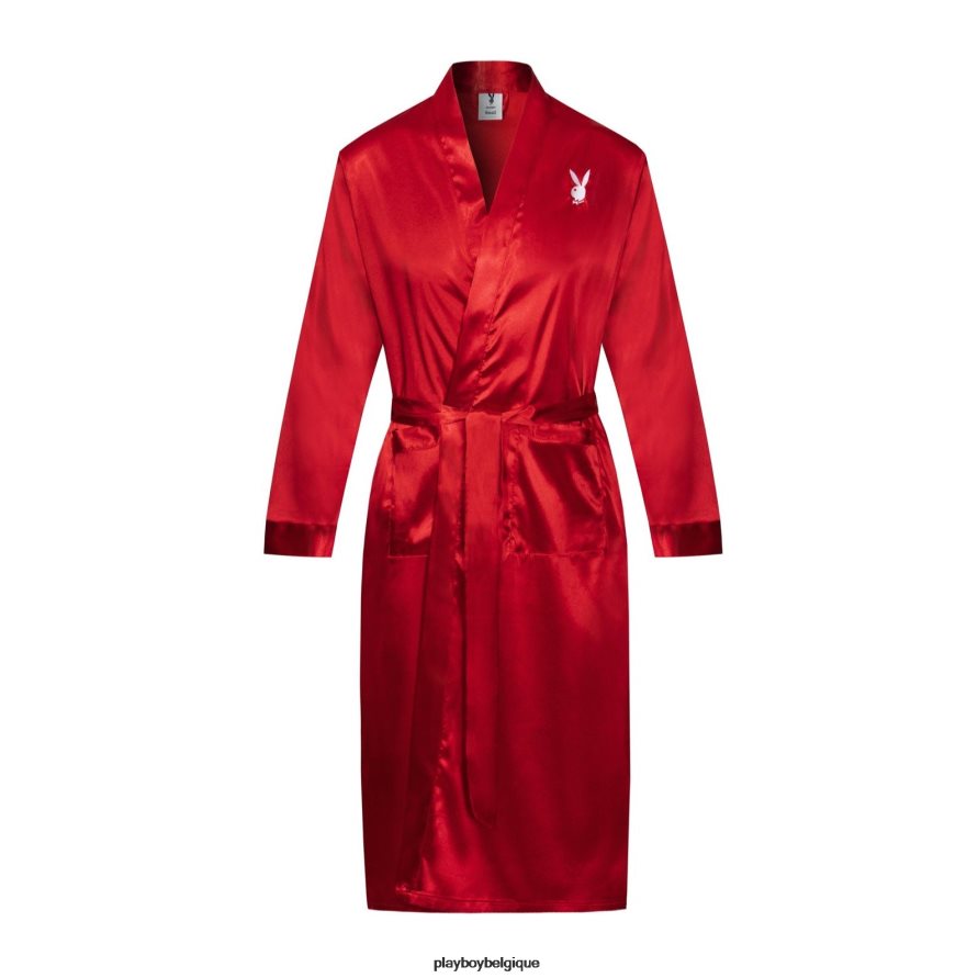 robe de chambre en satin Playboy vêtements original Hommes 224ZVZ670