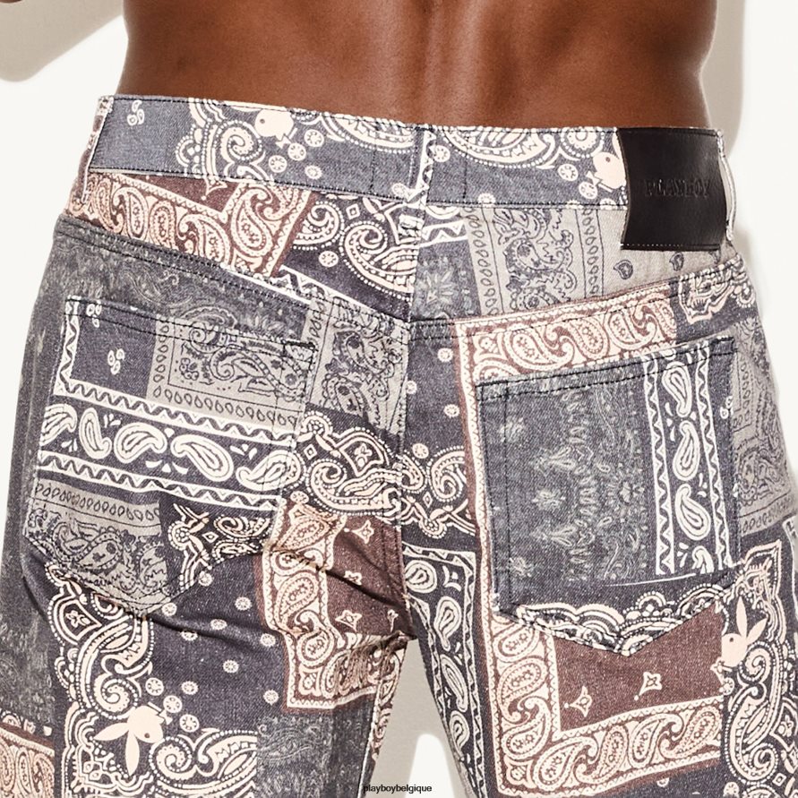 le papa jean Playboy vêtements bandana Hommes 224ZVZ547