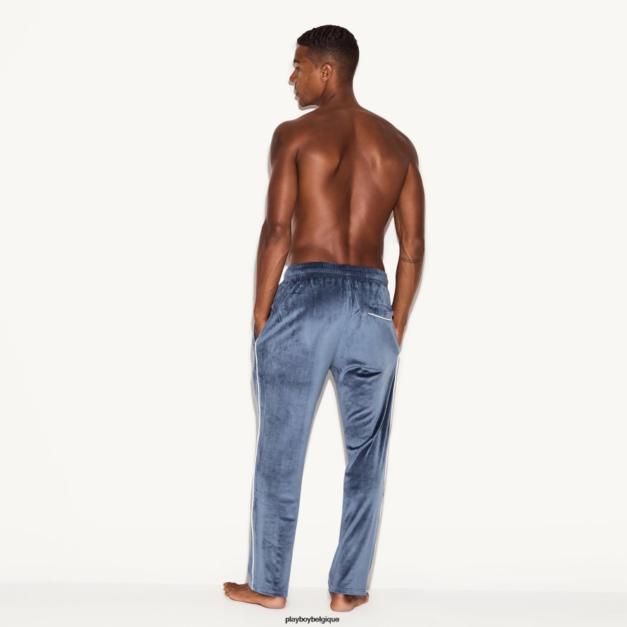 pantalon en velours Playboy vêtements marine Hommes 224ZVZ552