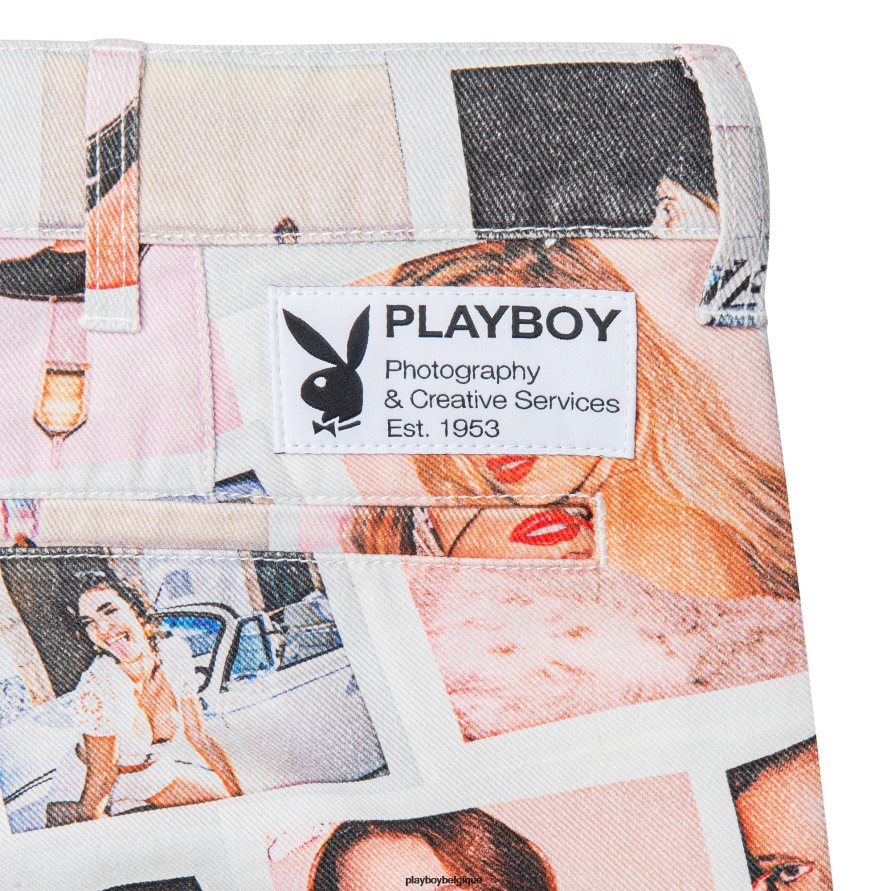 pantalon polaroïd playmate Playboy vêtements multi Hommes 224ZVZ542