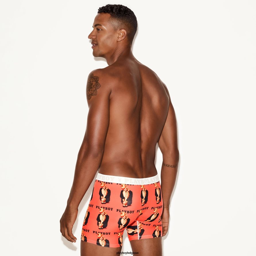 le boxer de couverture d'octobre 1966 Playboy vêtements original Hommes 224ZVZ688