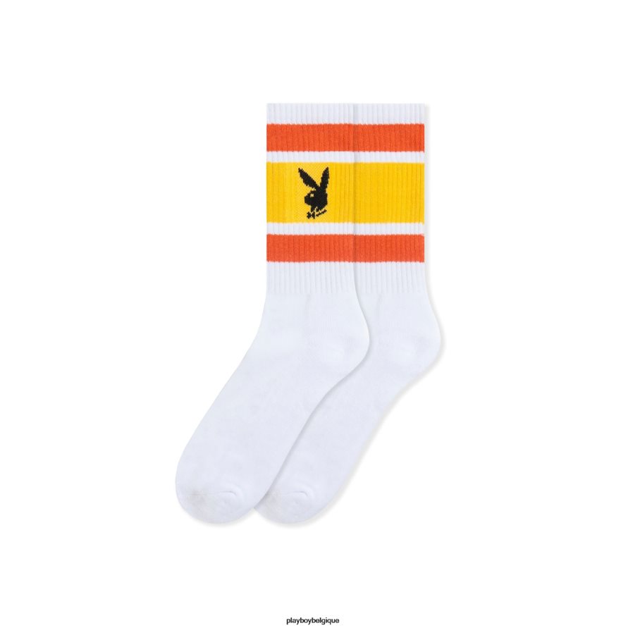lot de trois chaussettes mi-mollet Playboy vêtements multi Hommes 224ZVZ680