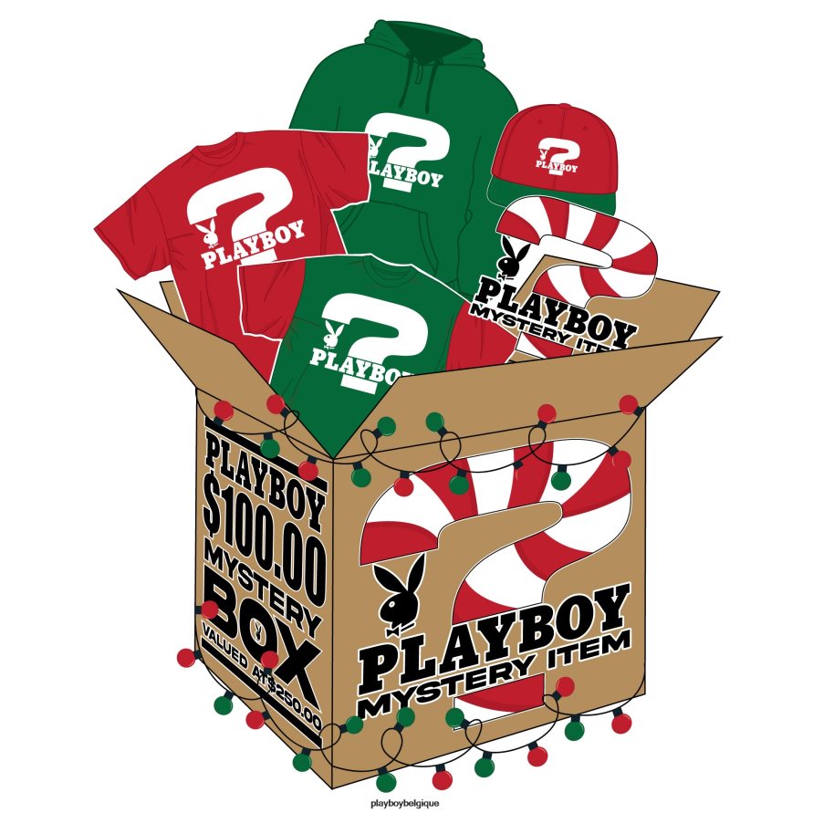 boîte mystère des fêtes 3 Playboy vêtements original Hommes 224ZVZ342
