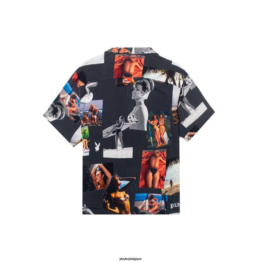 chemise boutonnée sandbar Playboy vêtements original Hommes 224ZVZ234
