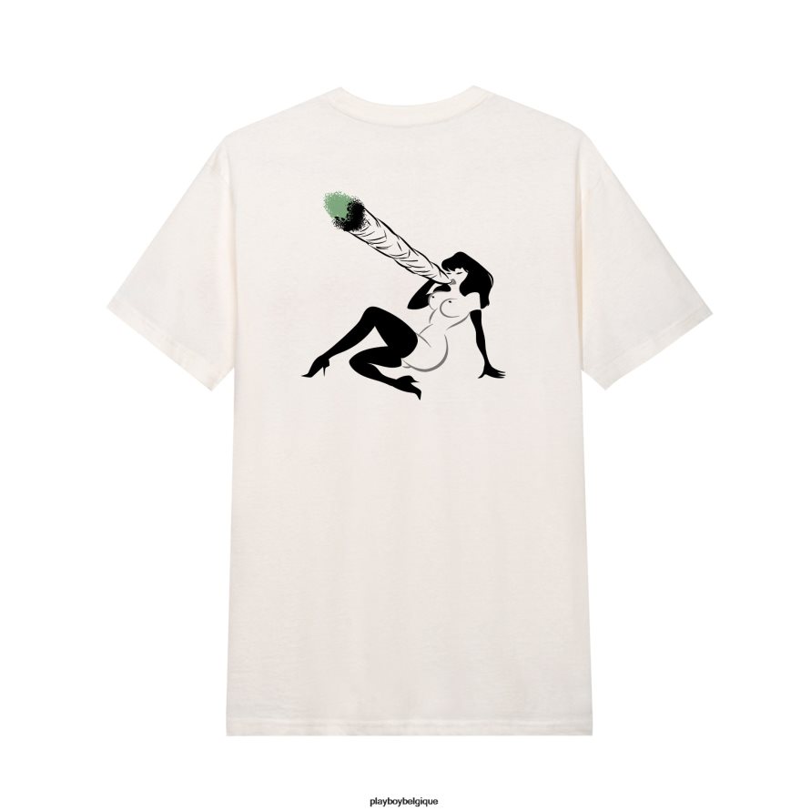 inspirez le t-shirt femlin Playboy vêtements blanc vintage Hommes 224ZVZ13