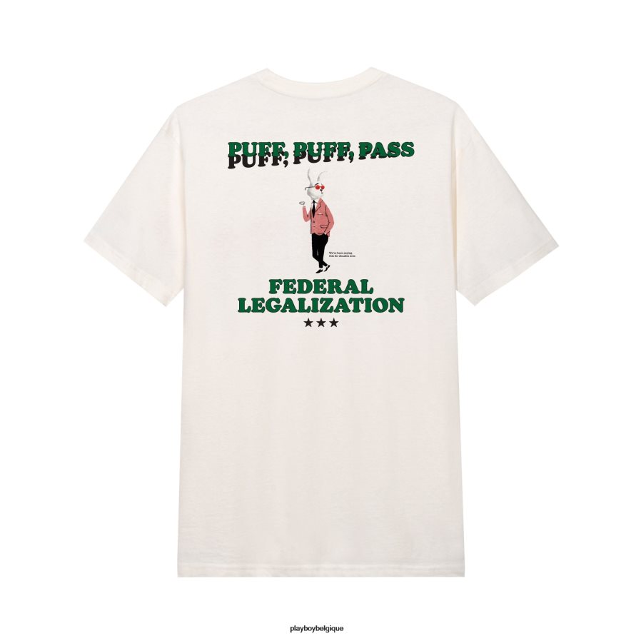 légaliser le t-shirt Playboy vêtements original Hommes 224ZVZ10