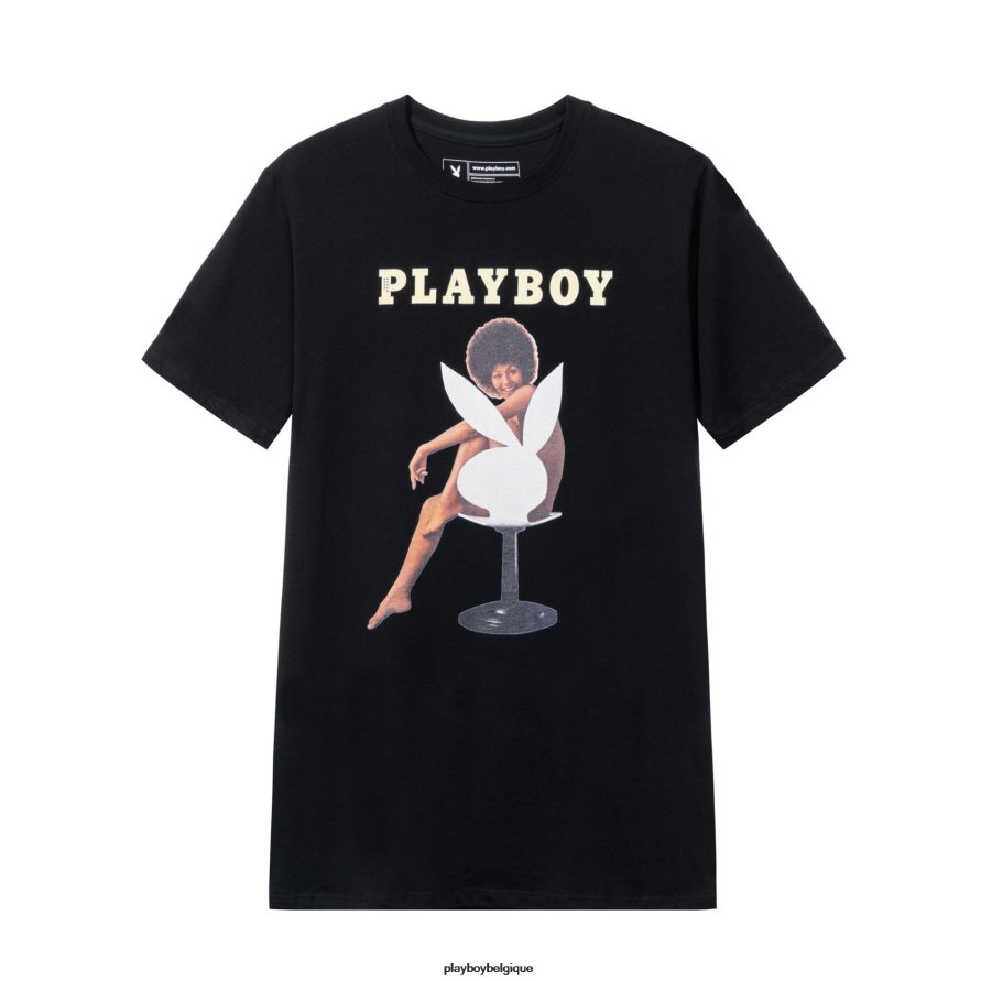 octobre 1971 t-shirt de couverture Darine Stern Playboy vêtements original Hommes 224ZVZ102