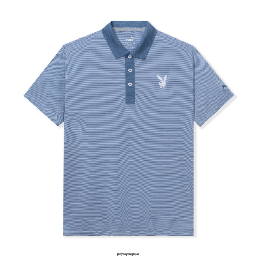polo puma golf legend Playboy vêtements rouge Hommes 224ZVZ221