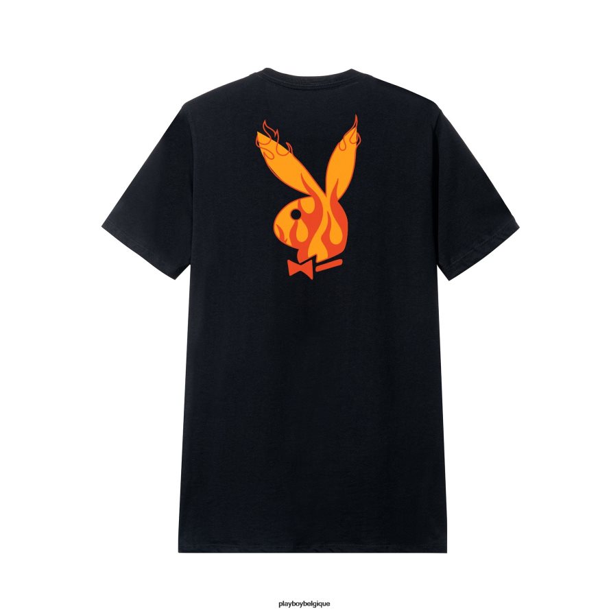 t-shirt allume-feu Playboy vêtements original Hommes 224ZVZ57