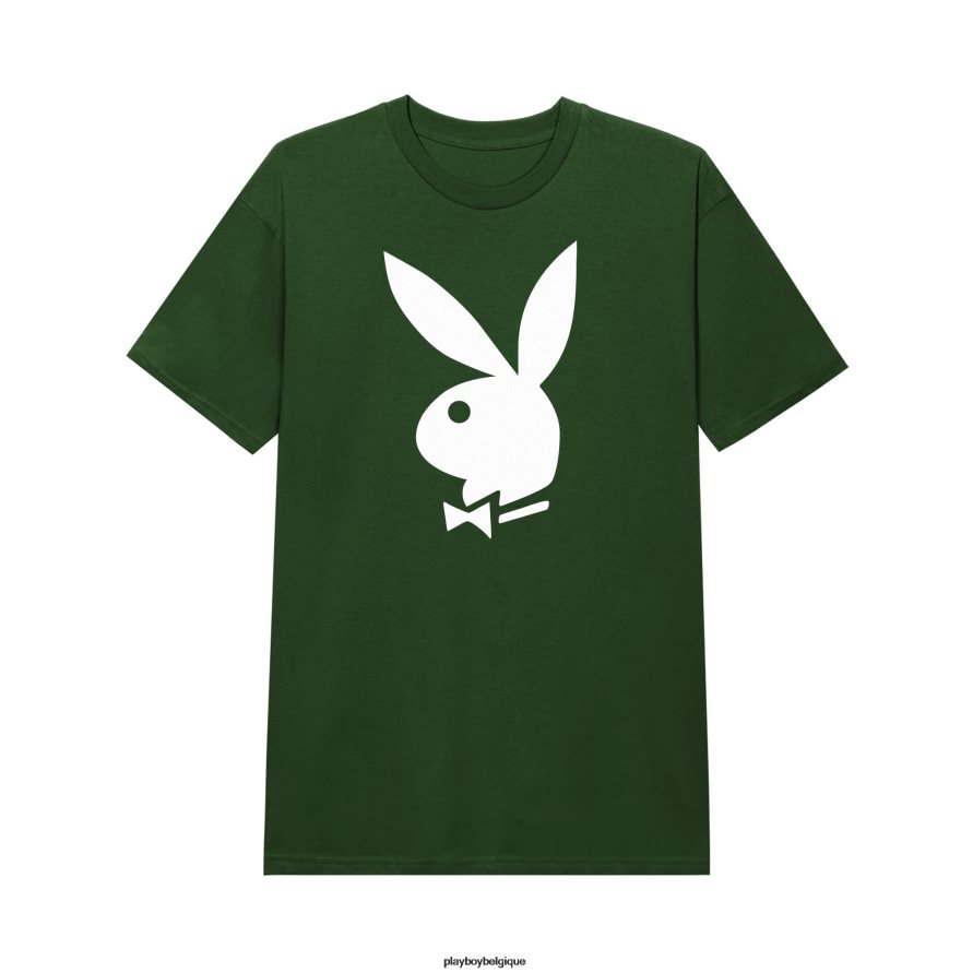 t-shirt classique tête de lapin Playboy vêtements forêt Hommes 224ZVZ5