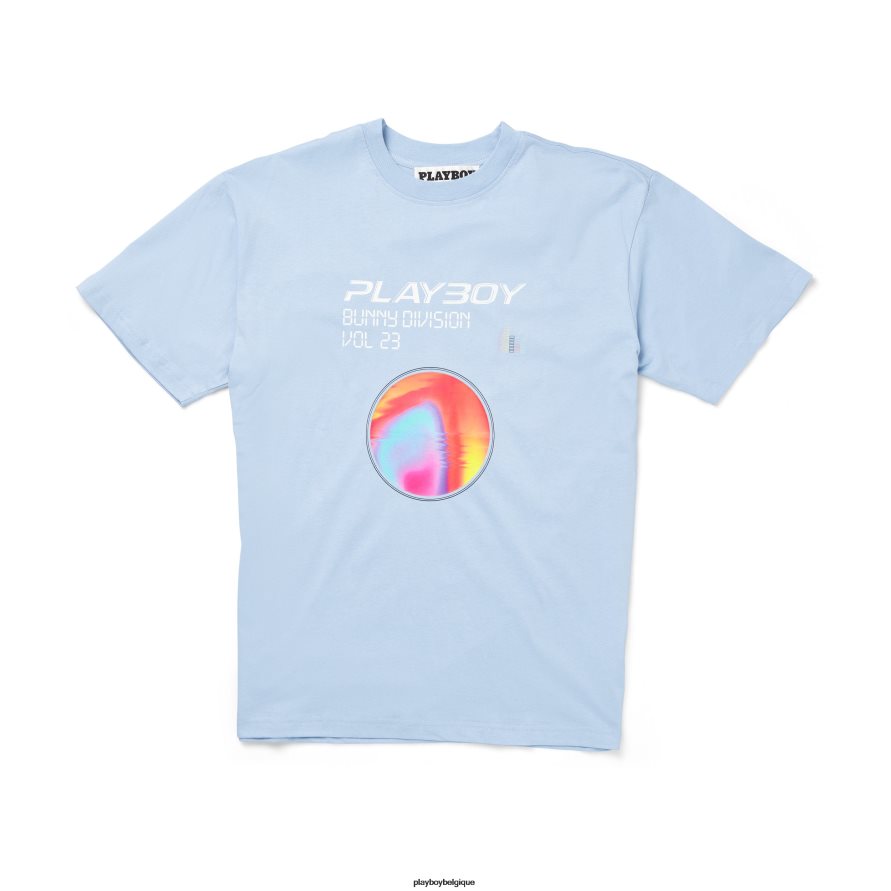 t-shirt de rembobinage Playboy vêtements original Hommes 224ZVZ260