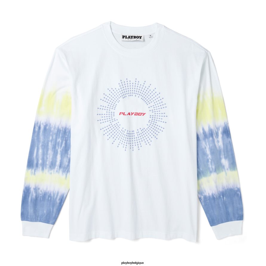 t-shirt à manches longues pour platine Playboy vêtements original Hommes 224ZVZ281