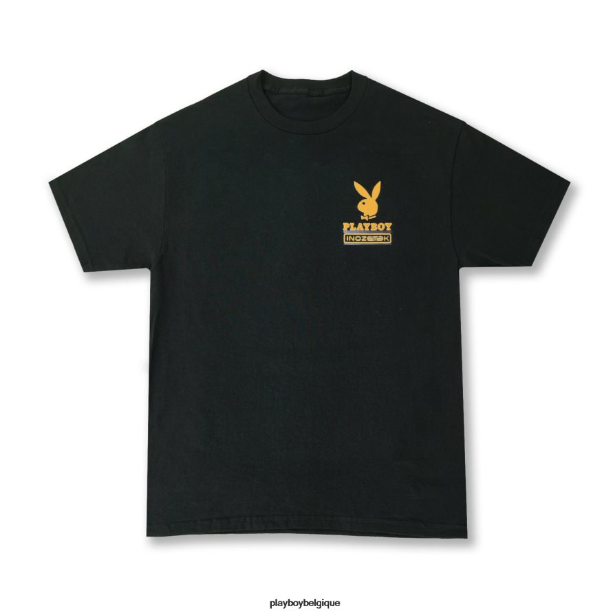 tee Playboy x Inozetek vêtements noir Hommes 224ZVZ318