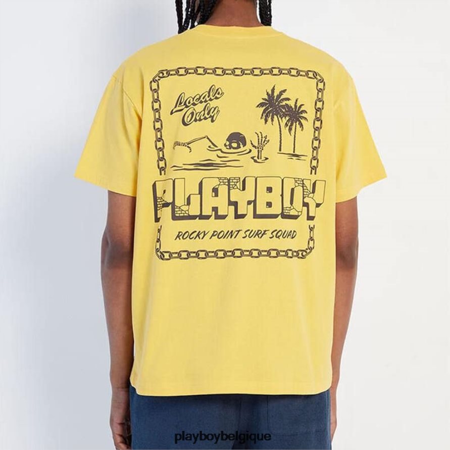tee-shirt Rocky Point Playboy vêtements or Hommes 224ZVZ254