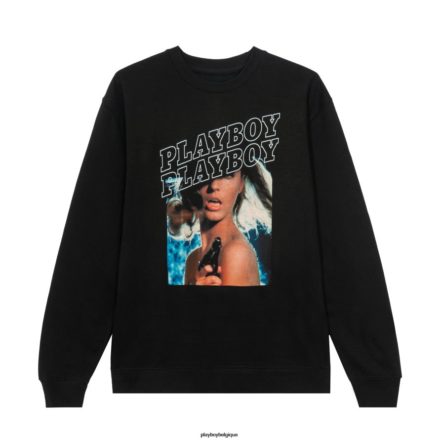 Honey Ryder novembre 1965 couverture sweat-shirt ras du cou Playboy vêtements original Hommes 224ZVZ384