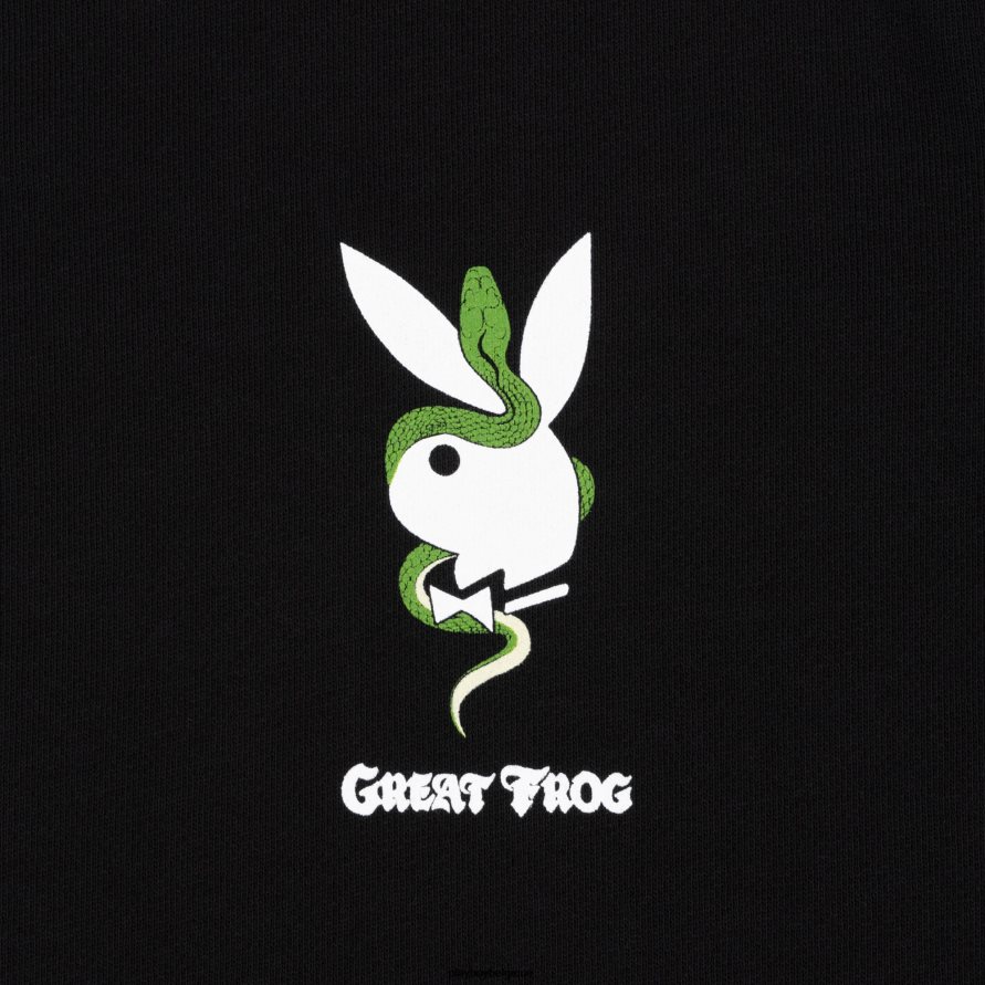 col rond Playboy x The Great Frog vêtements noir Hommes 224ZVZ490