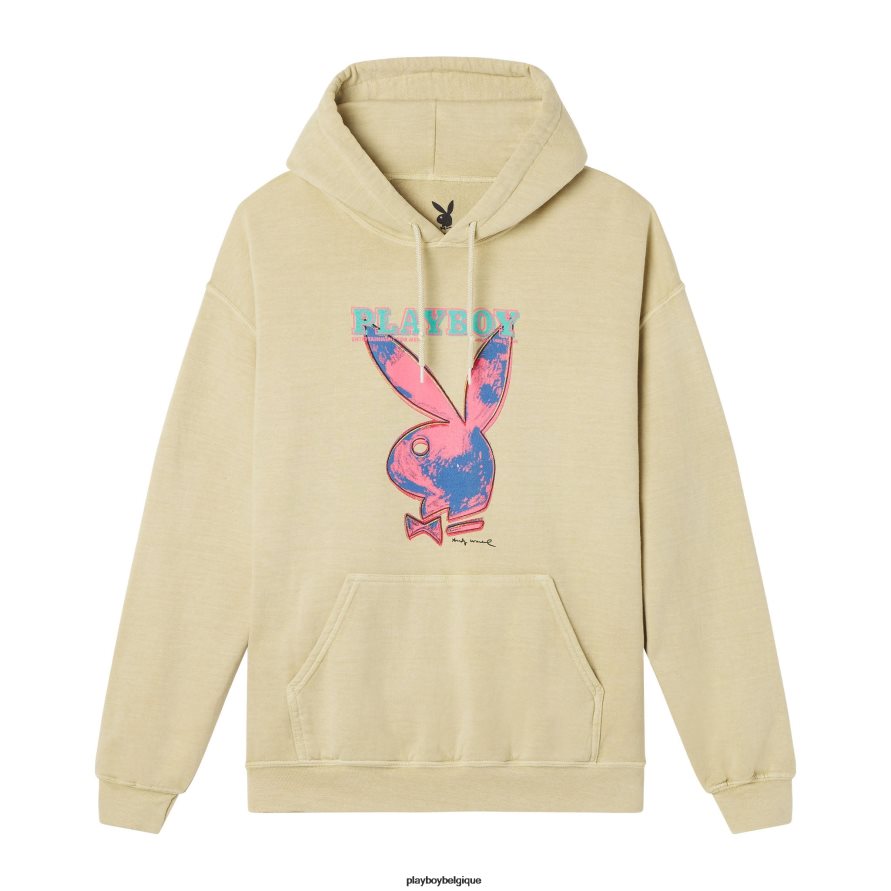 janvier 1986 andy warhol couverture sweat à capuche Playboy vêtements original Hommes 224ZVZ492