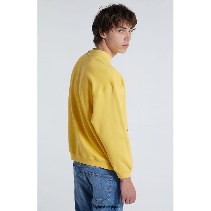 pb venice beach ras du cou jaune Playboy vêtements original Hommes 224ZVZ368