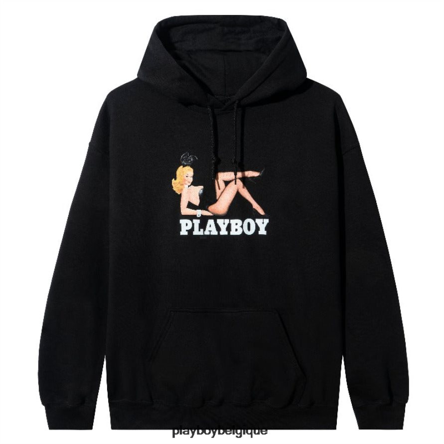 sweat à capuche lapin vintage Playboy vêtements original Hommes 224ZVZ504