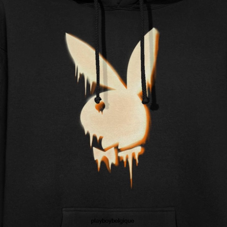 sweat à capuche tête de lapin fondante Playboy vêtements original Hommes 224ZVZ524