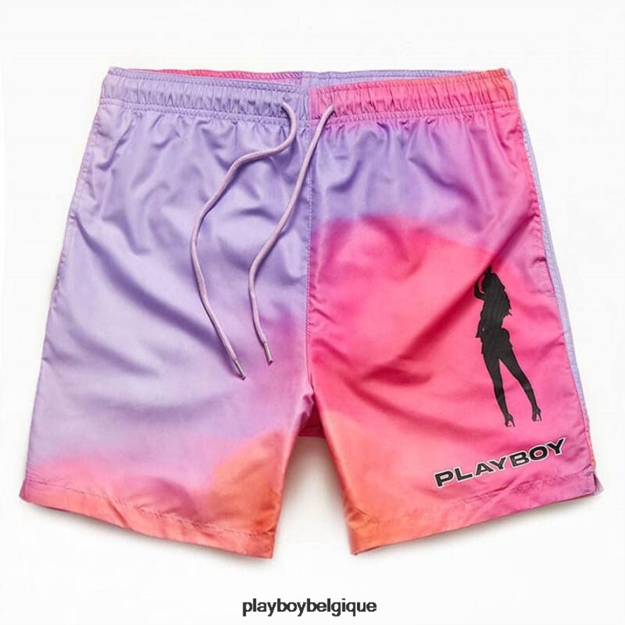 by pacsun maillot de bain arc-en-ciel 17" Playboy vêtements original Hommes 224ZVZ635