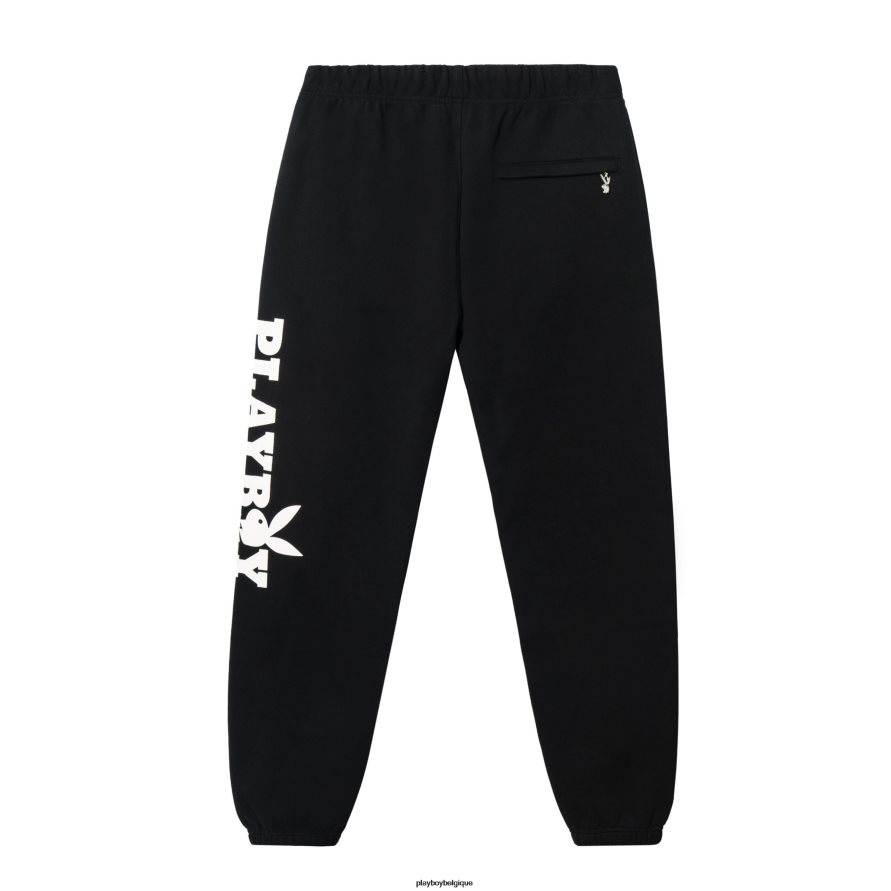 pantalon de jogging classique à logo Playboy vêtements original Hommes 224ZVZ663