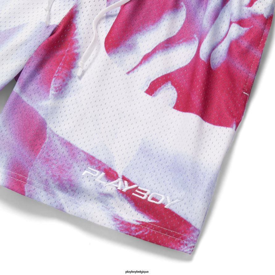 short de basket moshpit Playboy vêtements original Hommes 224ZVZ1289